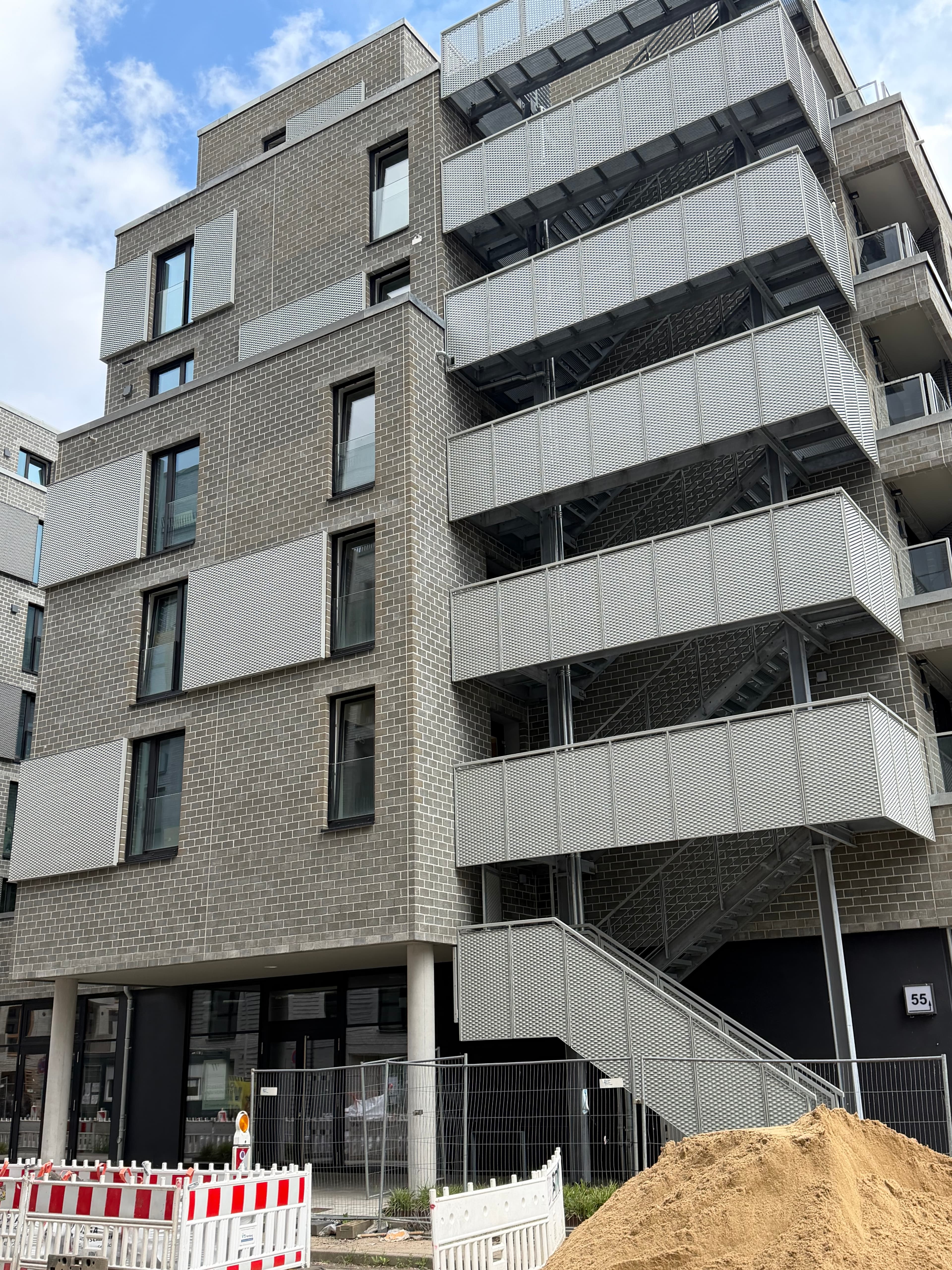 Campus Hamburg Fassadenstruktur